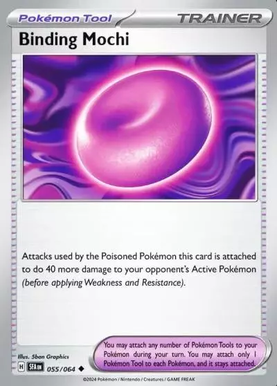 Binding Mochi 55/64 Shrouded Fable Pokemon card
