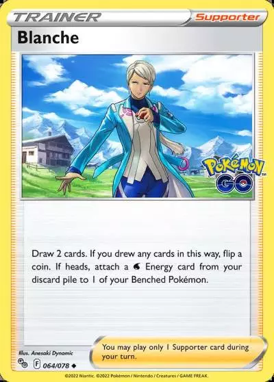 Blanche 64/78 Pokémon GO Pokemon card