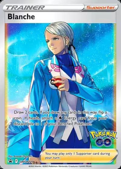 Blanche SWSH227/307 SWSH Black Star Promos Pokemon card