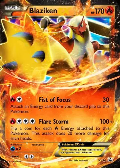Blaziken-EX XY54/211 XY Black Star Promos Pokemon card