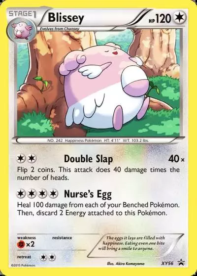 Blissey XY56/211 XY Black Star Promos Pokemon card
