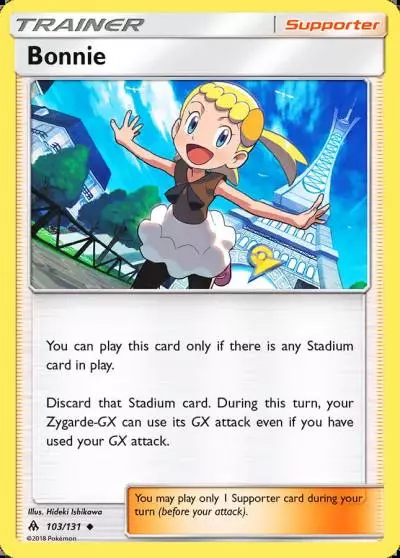 Bonnie 103/131 Forbidden Light Pokemon card