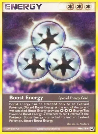 Boost Energy 98/115 Unseen Forces Pokemon card