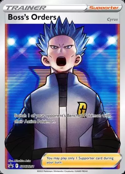 Boss's Orders SWSH251/307 SWSH Black Star Promos Pokemon card