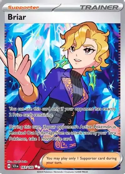 Briar 163/142 Stellar Crown Pokemon card