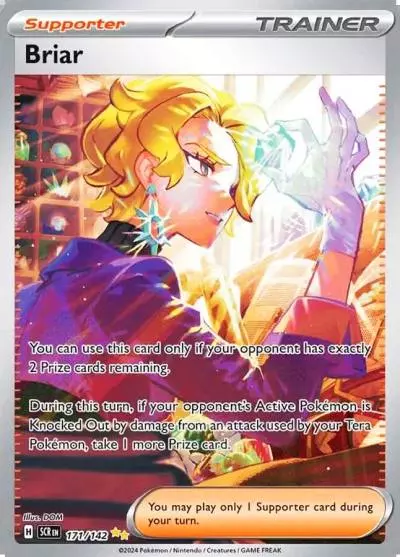 Briar 171/142 Stellar Crown Pokemon card