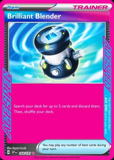 Brilliant Blender 164/191 Surging Sparks Pokemon card