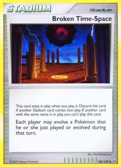 Broken Time-Space 104/127 Platinum Pokemon card