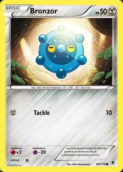 Bronzor 60/119 Phantom Forces Pokemon card