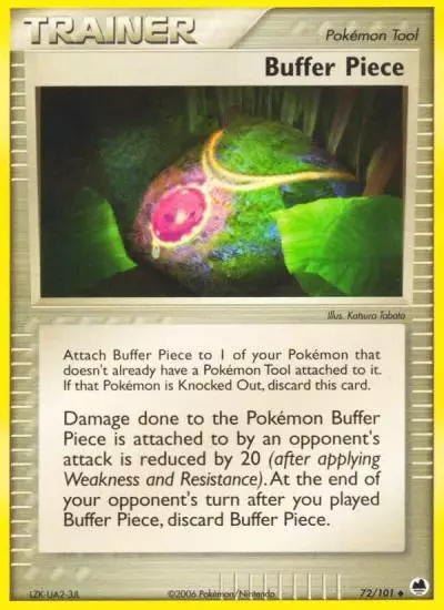 Buffer Piece 72/101 Dragon Frontiers Pokemon card