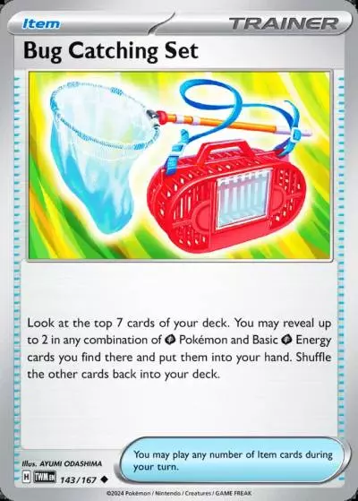 Bug Catching Set 143/167 Twilight Masquerade Pokemon card