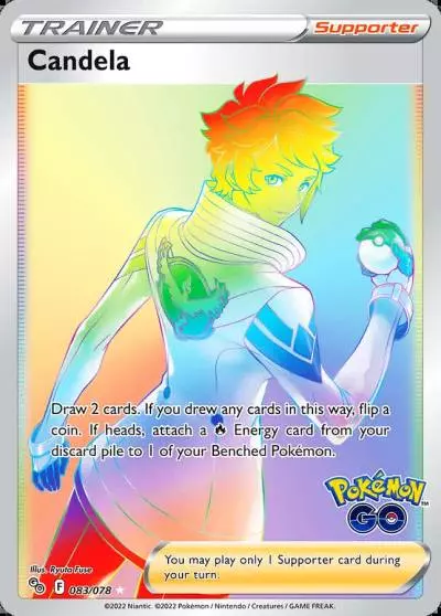 Candela 83/78 Pokémon GO Pokemon card
