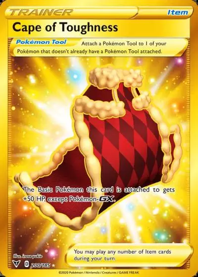 Cape of Toughness 200/185 Vivid Voltage Pokemon card
