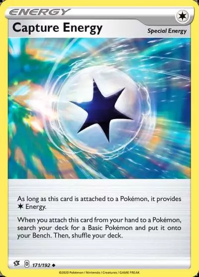 Capture Energy 171/192 Rebel Clash Pokemon card