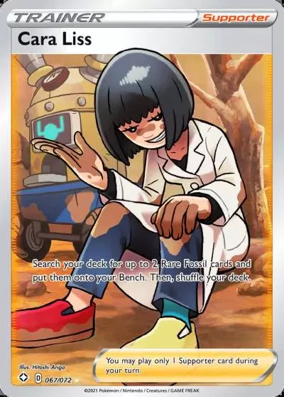 Cara Liss 67/72 Shining Fates Pokemon card