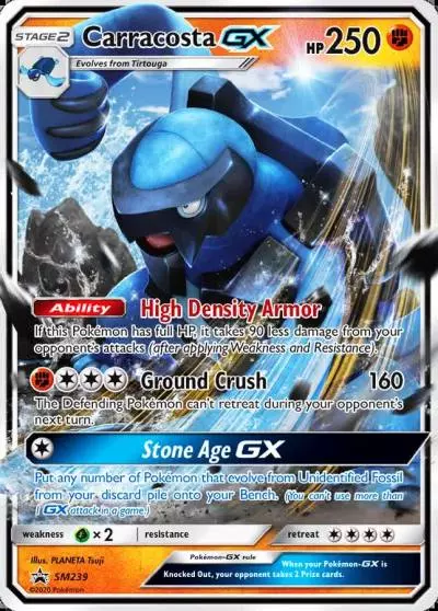 Carracosta-GX SM239/248 SM Black Star Promos Pokemon card