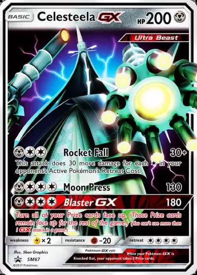 Celesteela-GX SM67/248 SM Black Star Promos Pokemon card