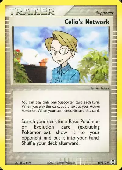 Celio's Network 88/112 FireRed & LeafGreen Pokemon card
