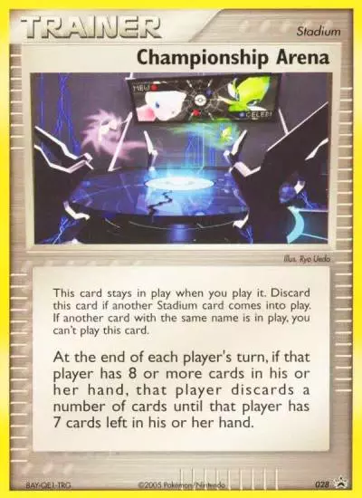 Championship Arena 28/40 Nintendo Black Star Promos Pokemon card