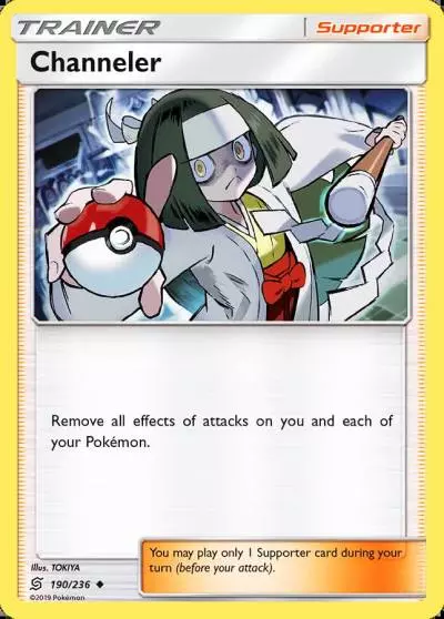 Channeler 190/236 Unified Minds Pokemon card