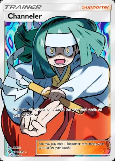 Channeler 232/236 Unified Minds Pokemon card