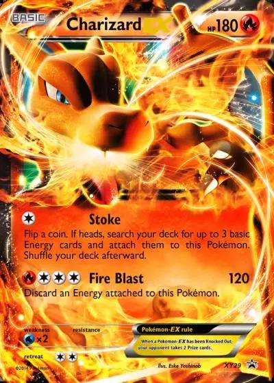Charizard-EX XY29/211 XY Black Star Promos Pokemon card