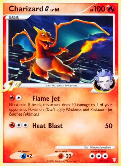 Charizard G 20/147 Supreme Victors Pokemon card