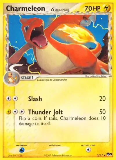 Charmeleon δ 5/17 POP Series 5 Pokemon card