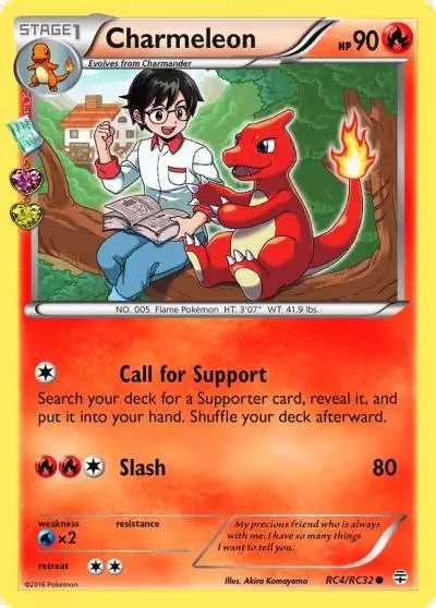 Charmeleon RC4/83 Generations Pokemon card