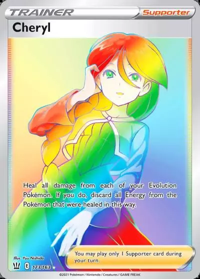 Cheryl 173/163 Battle Styles Pokemon card
