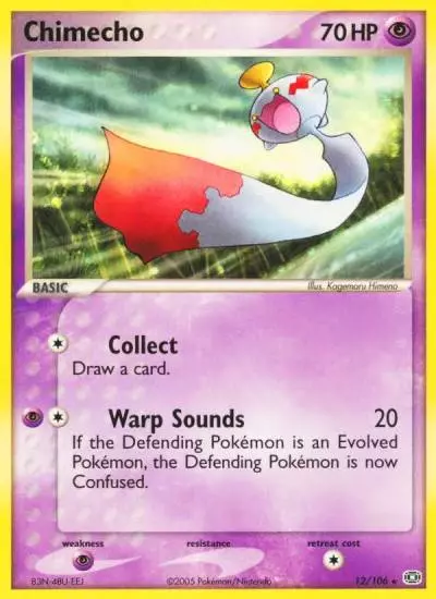 Chimecho 12/106 Emerald Pokemon card