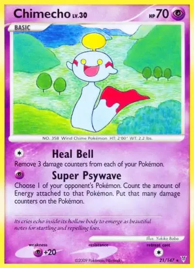 Chimecho 21/147 Supreme Victors Pokemon card