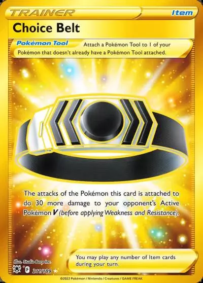 Choice Belt 211/189 Astral Radiance Pokemon card