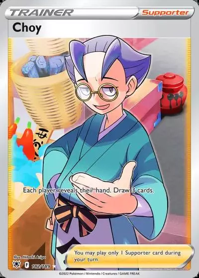 Choy 182/189 Astral Radiance Pokemon card