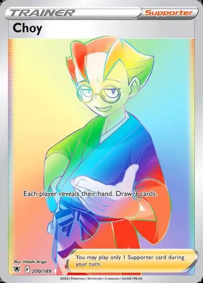 Choy 200/189 Astral Radiance Pokemon card