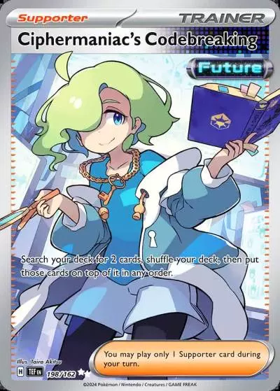 Ciphermaniac's Codebreaking 198/162 Temporal Forces Pokemon card