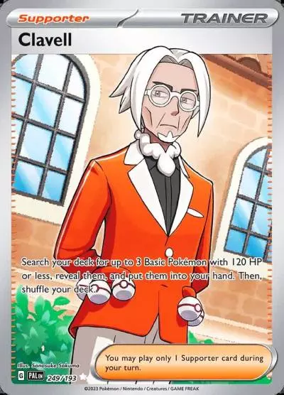 Clavell 249/193 Paldea Evolved Pokemon card
