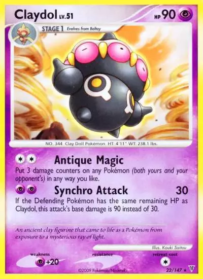 Claydol 22/147 Supreme Victors Pokemon card