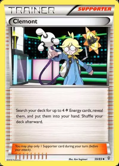 Clemont 59/83 Generations Pokemon card