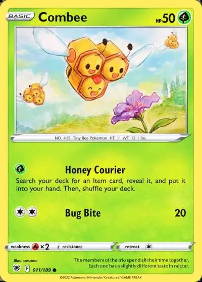 Combee 11/189 Astral Radiance Pokemon card