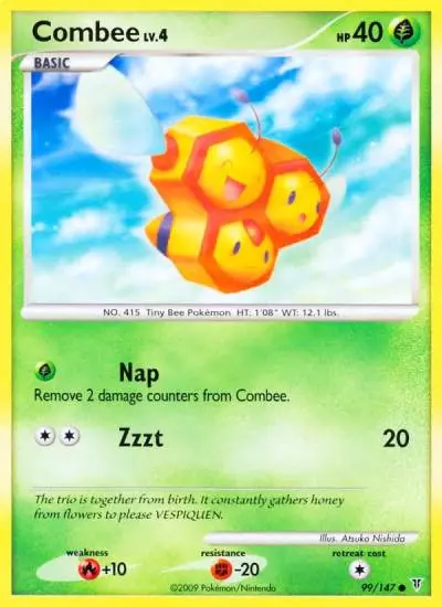 Combee 99/147 Supreme Victors Pokemon card