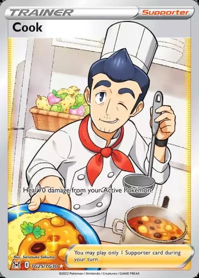 Cook TG25/30 Lost Origin Trainer Gallery Pokemon card