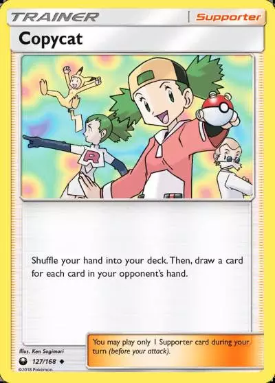 Copycat 127/168 Celestial Storm Pokemon card