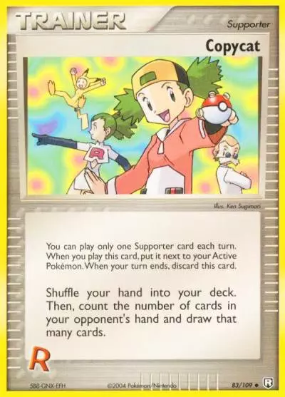 Copycat 83/109 Team Rocket Returns Pokemon card