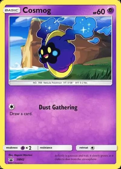 Cosmog SM42/248 SM Black Star Promos Pokemon card