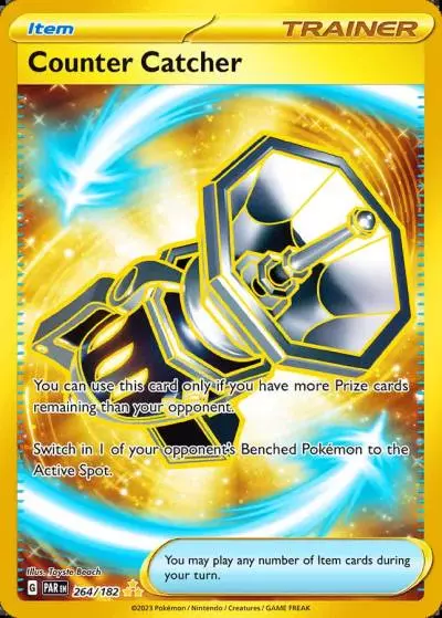 Counter Catcher 264/182 Paradox Rift Pokemon card