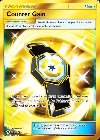 Counter Gain 230/214 Lost Thunder Pokemon card