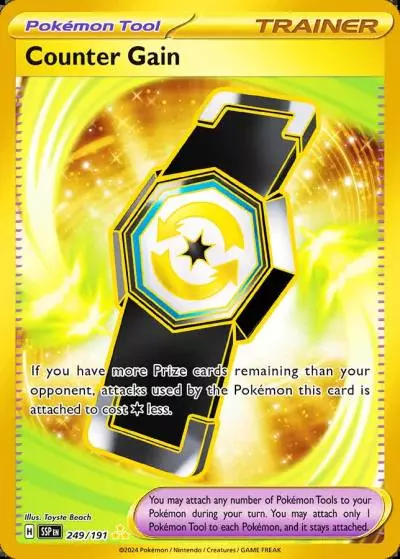 Counter Gain 249/191 Surging Sparks Pokemon card