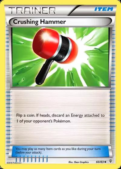 Crushing Hammer 60/83 Generations Pokemon card