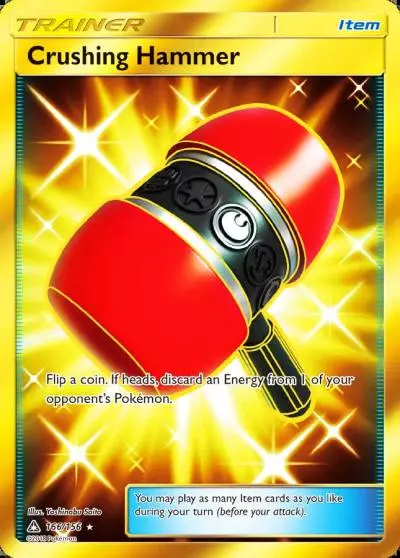 Crushing Hammer 166/156 Ultra Prism Pokemon card